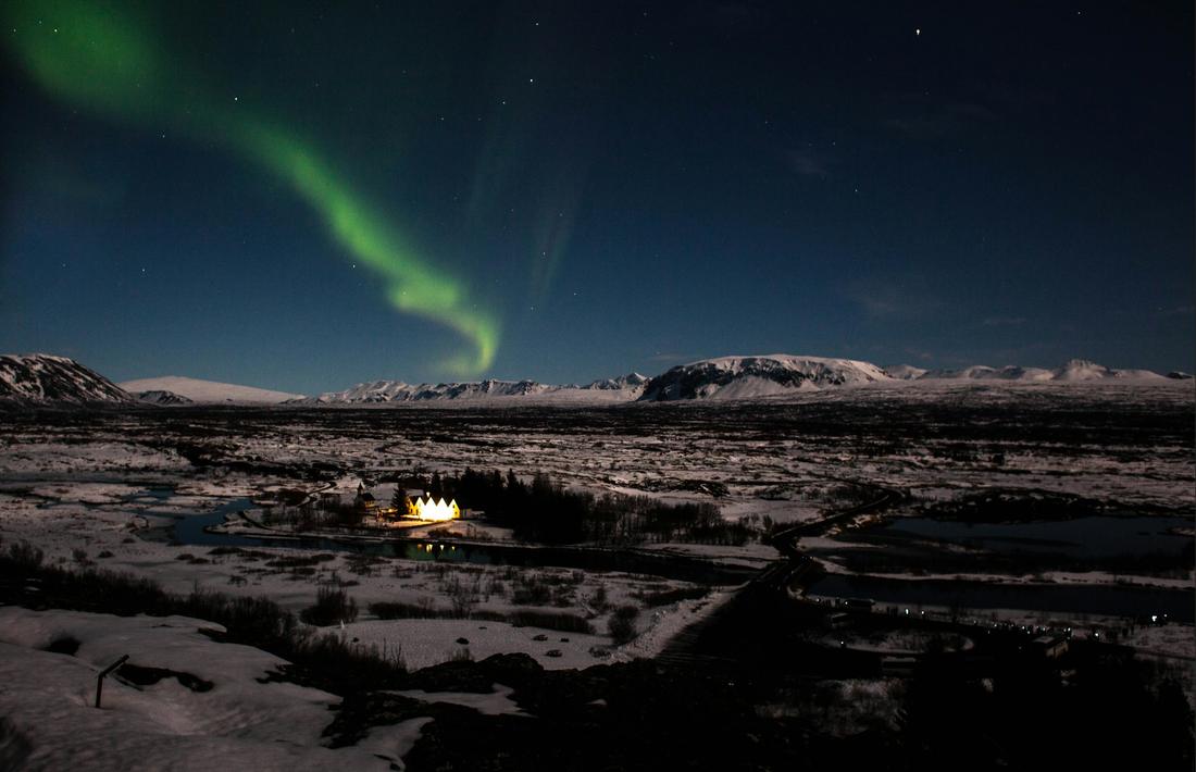 The Northern Lights Hunt & Fire-and-Ice Nightscape
